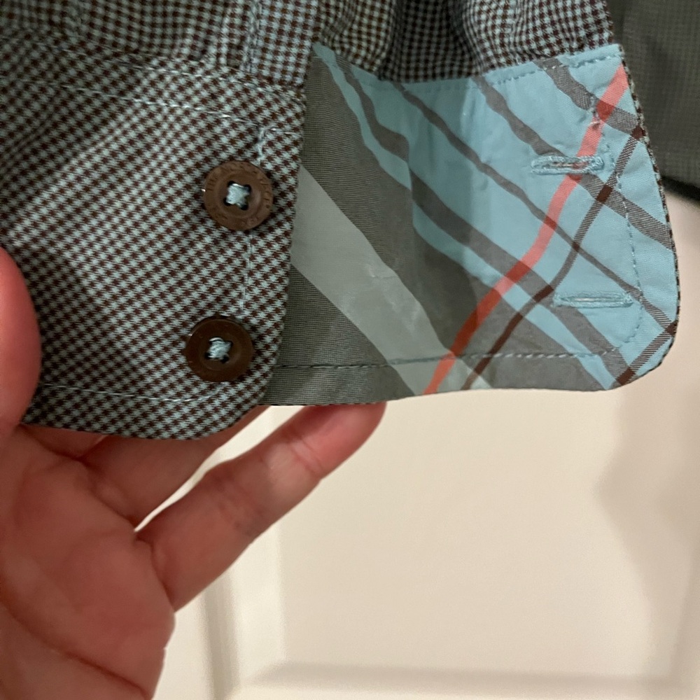 Ladies Medium The North Face Boulder Long Sleeve Shirt. Side Security Pocket - Picture 3 of 13